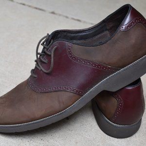 Rockport Brown Leather Oxford APM70406 Size 13 M